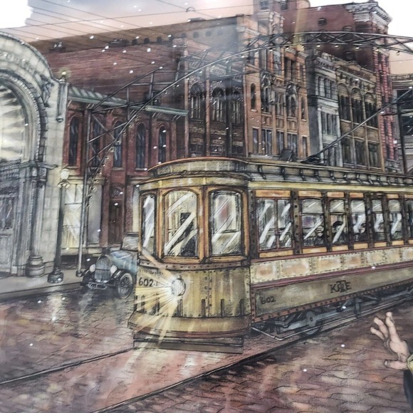 Framed Giclee Print Opening Night at the Hippodrome Signed 6/500 Kenny Cramer - Picture 14 of 16